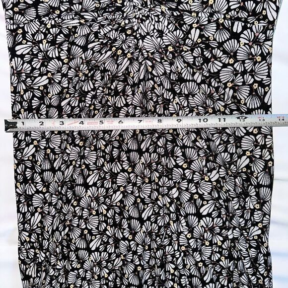 Max Studio Floral Twist Front Jersey Midi Dress - Picture 11 of 16